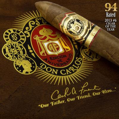Arturo Fuente Don Carlos nr 2 – Cygaro Roku 2013 nr 6