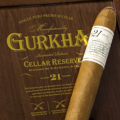 Rezerwat piwnicy Gurkha 21 lat