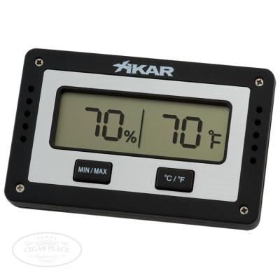 XIKAR Digital Rectangular Hygrometer [CL0719]-R premium cigar