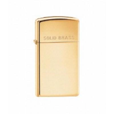 Encendedor Zippo Slim de latón pulido alto [CL092018]